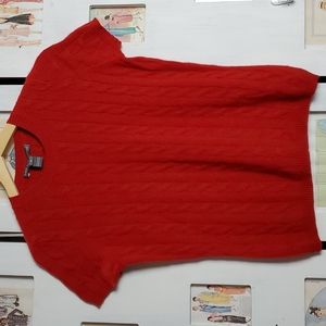 Cashmere sweater tee